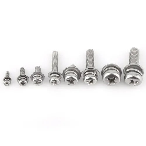 Vista 6 de Juego de tornillos y tuercas de acero inoxidable 304 tornillos de cabeza plana Kit surtido de tuercas M2 M2.5 M3 M4 M5