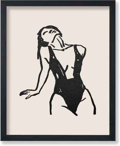 Vista 160 de Poster Master Faces Poster - Retro Women Print - Portrait Art - Sketch Illustration - Abstract Artwork - Woman Design - Chic Boho Design - Great