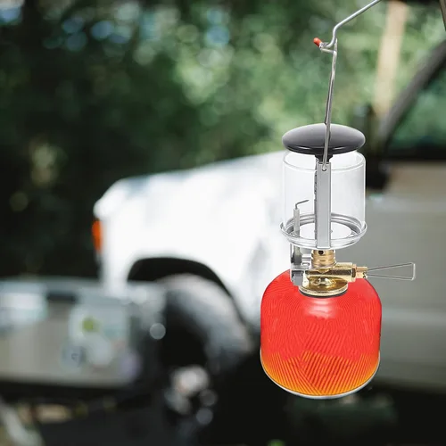 Vista 8 de Healifty Linterna compacta de gas propano con bolsa de almacenamiento, lámpara de campamento al aire libre para senderismo, pesca, iluminación