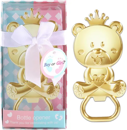 Vista 3 de 24 piezas para baby shower, abrebotellas, suministros de fiesta, decoración de baby shower, regalo de regreso para invitados, baby shower, recuerdo