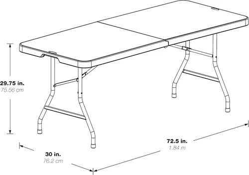 Vista 3 de Mesa cuadrada de resina multiuso Office Star Work Smart 36 x 36 x 29 pulgadas, MetalPlástico/Resina, Blanco