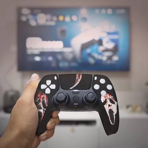 Vista 152 de Battman Custom PS-5 Controller Wireless compatible with Play-Station 5 Console by BCB Controllers Proudly Customized in USA with Permanent