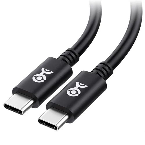 Vista 10 de Cable Matters [Certificado USB-IF] Cable USB C de 240W - 6.6 pies, hasta [240W de carga, 480Mbps], sin soporte de video, Cable de carga USBC/Cable