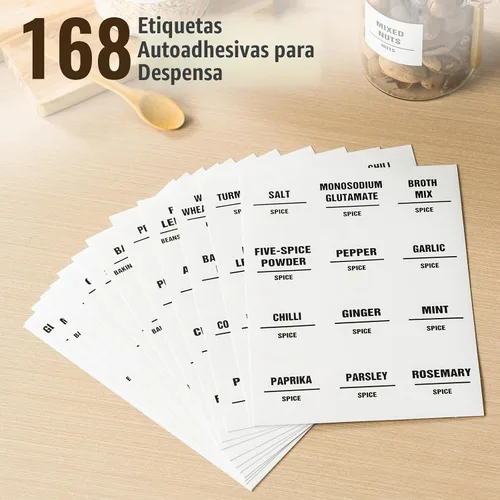 Vista 7 de Paquete de 6 tarros de vidrio de 32 onzas con tapas de bambú, recipientes de almacenamiento de vidrio con tapas, tarro hermético transparente