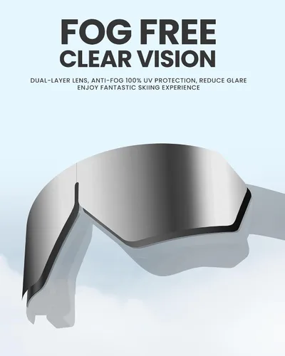 Vista 4 de OutdoorMaster Seagull - Gafas de motocross, gafas de motocicleta, gafas plegables para cuatrimoto para hombres, mujeres y jóvenes