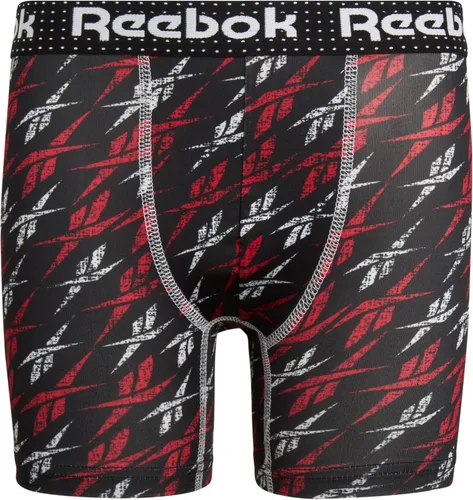 Vista 4 de Reebok Ropa interior para niños - Calzoncillos bóxer de rendimiento (paquete de 4)