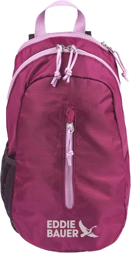 Vista 14 de Eddie Bauer Stowaway - Bolso bandolera plegable Viajes Exterior Ligero Compacto Nylon Ripstop, Granate-10L