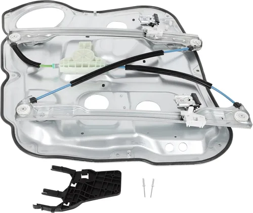 Vista 66 de SCITOO Elevalunas eléctrico delantero izquierdo sin motor apto para 1984-1989 para Toyota para 4Runner, 1984-1988 para Toyota para camioneta, 740-910
