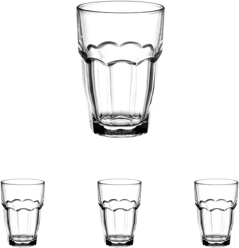 Vista 9 de Bormioli Rocco Rock Bar - Vasos apilables para whisky, juego de 6, 9 1/4 onzas.