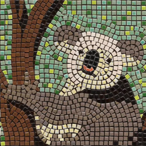 Vista 11 de Crea una verdadera obra de arte de mosaico con nuestro kit de hazlo tú mismo, acuario cuadrado de 7 pulgadas (18 cm)