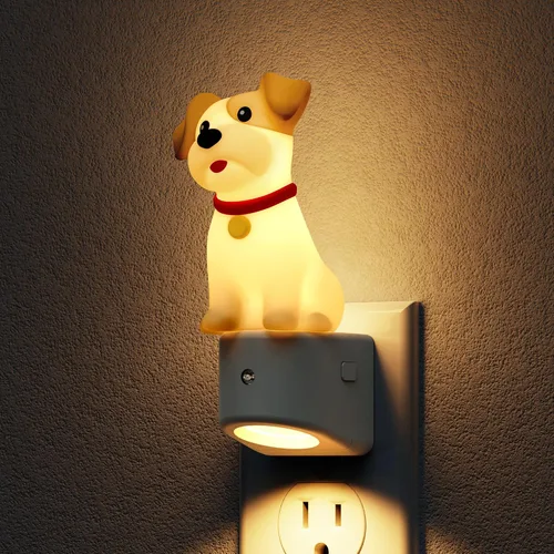Vista 37 de L LOHAS LED Luz nocturna enchufable para niños, lindo pato, cambio