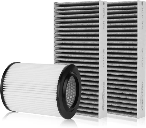 Vista 52 de BDTS61J6X PAH9-13-3A0A - 1 filtro de aire de cabina HEPA y 1 filtro de aire de motor, repuesto de filtro de cabina de carbón activado