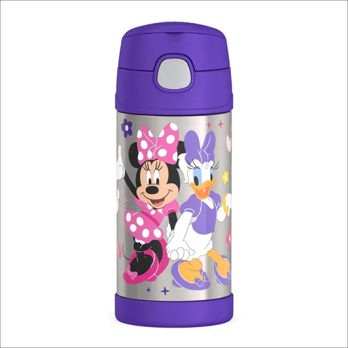 Vista 12 de THERMOS FUNTAINER Botella de agua con pajita, 12 onzas, Avengers