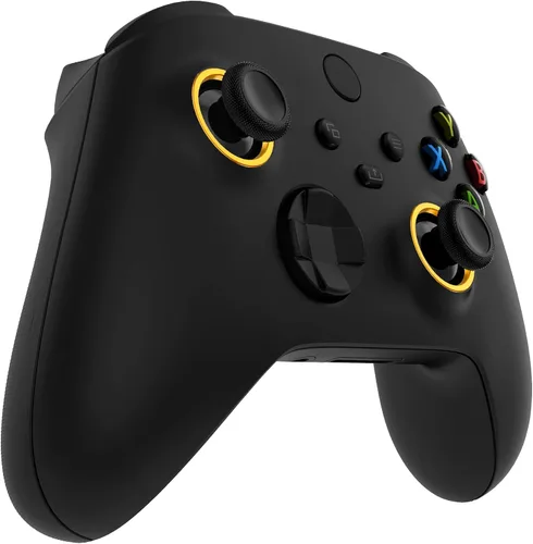 Vista 6 de eXtremeRate Anillos de acento personalizados de oro cromado para eXtremeRate ASR versión Shell para controlador Xbox Series XS, accesorios