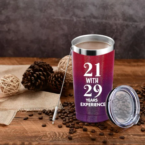 Vista 3 de JERIO Regalos de 50 cumpleaños para mujeres, regalos para mujeres que cumplen 50 años, regalos de cumpleaños para mamá, ella, esposa, hermana