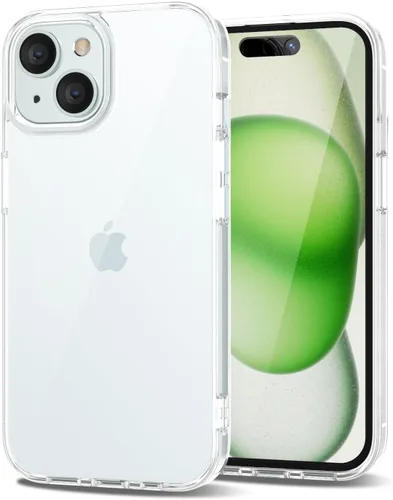Vista 270 de LoeoeL para iPhone 8 Plus/ 7 Plus Funda Transparente, Funda Híbrida de Teléfono [Plástico Duro y Parachoques de Silicona Suave] Cubierta Protectora
