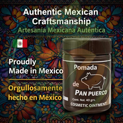 Vista 9 de Pomada de Pan Puerco (Ungüento Cosmético) 1.41 oz - Espinen - Hecho en México
