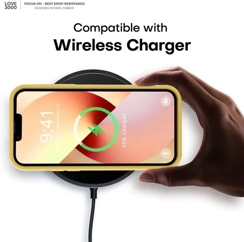 Vista 225 de LOVE 3000 Diseñada para Funda iPhone Air, Silicona Premium [Compatible con Magsafe][Forro de Microfibra Suave Anti-Rayones] Funda Protectora