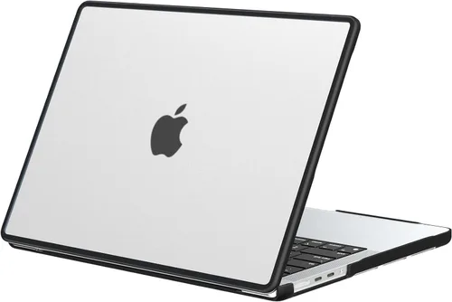 Vista 11 de BlueSwan - Funda antigrietas para MacBook Pro de 14 pulgadas M5-M1 Pro/Max 2026-2021 Anti-Scratch Protective Hard Shell Case, Soft TPU Bumper