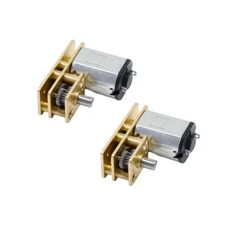 Vista 7 de CHANCS Motor de reducción micro N20 DC 3V 138RPM Reducción de velocidad Mini motor DC Gear Motor para coche RC, modelo de robot 3PCS