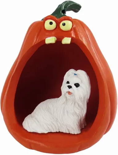 Vista 176 de Conversation Concepts Figura de Corgi galés de Halloween y calabaza Welsh Corgi Pembroke