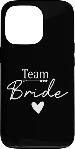Vista 10 de Team Bride Wedding Party Bridesmaid Bachelorette Party 2027 Case for iPhone 17