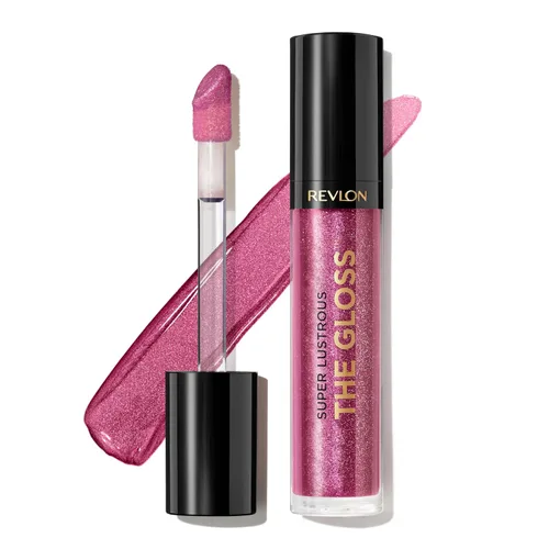 Vista 35 de Revlon - Brillo de labios, Super Lustrous The Gloss, no es pegajoso, acabado de alto brillo 200 Crystal Clear