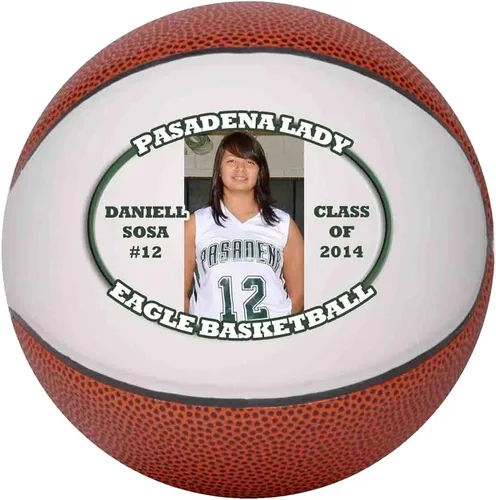 Vista 7 de Balones de baloncesto personalizados, regalo de baloncesto con foto personalizada, tamaño pequeño, cualquier imagen, cualquier texto, cualquier