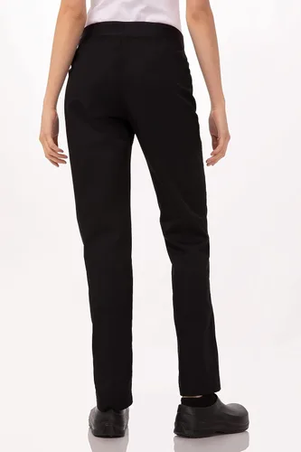 Vista 3 de Chef Works Women's Lightweight Slim Fit Pants