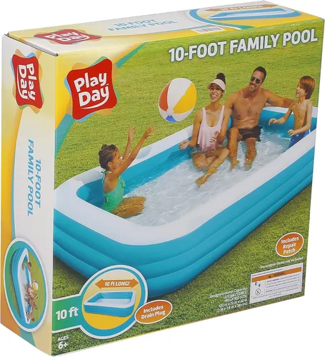 Vista 4 de Play Day Piscina familiar de 10 pies (nueva versión)