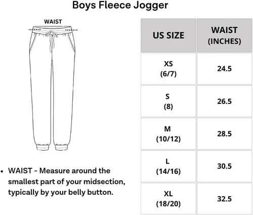 Vista 6 de Real Essentials - Paquete de 3 Pantalones deportivos de vellón suave para niños