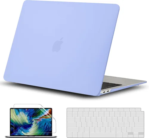 Vista 19 de GVTECH Funda para MacBook Air de 13 pulgadas (2010-2017) A1369 A1466 carcasa rígida de plástico, carcasa negra