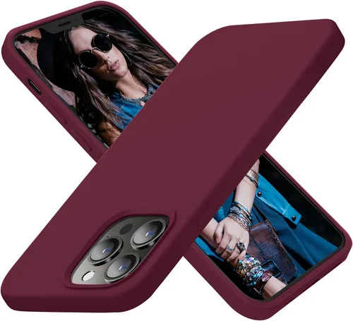 Vista 22 de Cordking Funda diseñada para iPhone 13 Pro Max, Funda Protectora de Teléfono de Silicona Ultra Delgada a Prueba de Golpes