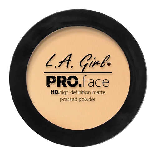Vista 8 de L.A. Girl PRO.Face Polvo prensado mate, castaño GPP614 (paquete de 3)