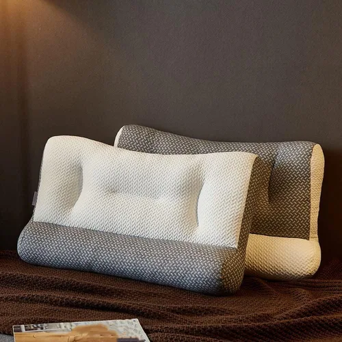 Vista 7 de Almohada para el cuello, almohada súper ergonómica, protege tu cuello y columna vertebral, almohadas ergonómicas para dormir, almohadas ergonómicas