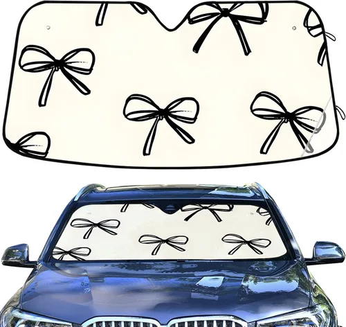 Vista 12 de Parasol para parabrisas de automóvil de tiburón para ventana delantera, accesorios interiores para automóvil SUV