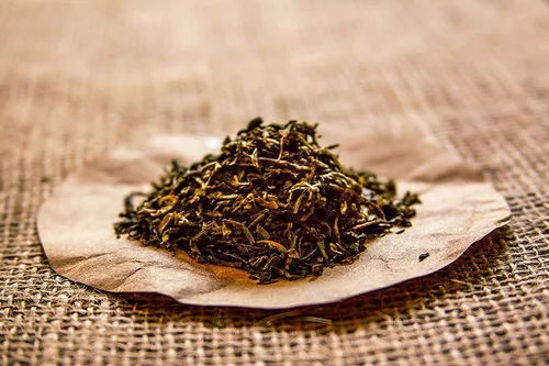 Vista 6 de Té Golden Moon Orgánico de Jazmín Verde - Hojas y Flores de la Mejor Calidad - Hojas Sueltas, Sin OMG - 1 Libra (192 Porciones)