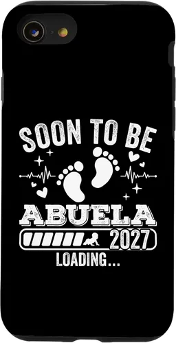 Vista 18 de Soon to Be Abuela 2027 Loading Pregnancy Announcement Case for iPhone 17