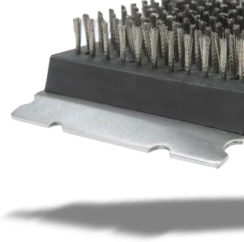 Vista 6 de Grill Brush for Outdoor BBQ Grill Cleaning Scraper, Replaceable Head, Black