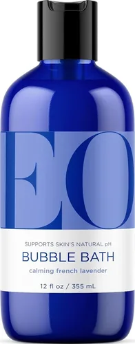 Vista 8 de EO Baño de burbujas, 12 onzas (paquete de 1), eucalipto limón, a base de plantas, extractos botánicos Natural bubble bath for adults pure