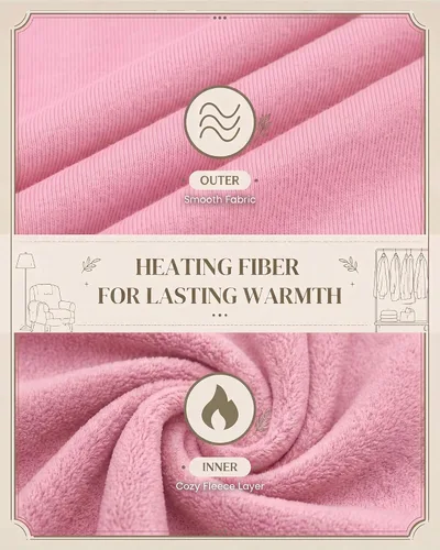 Vista 5 de Conjunto de 4 calzoncillos largos con forro polar para mujer