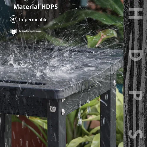 Vista 5 de LUE BONA HDPS Bancos de ducha para ducha interior, taburete de ducha negro para afeitarse las piernas con estante, asiento de ducha impermeable