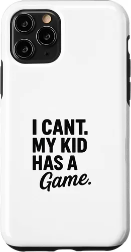 Vista 27 de I Can’t My Kid Has A Game Funny Parent Design Case for iPhone 16