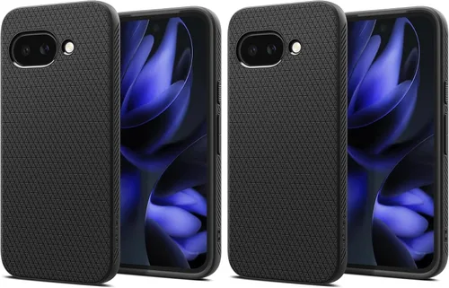 Vista 15 de Spigen Funda para Pixel 8, Liquid Air (2023) [Sin Anillo Magnético] [Protección de Grado Militar] - Abyss Green Agarre antideslizante, protección