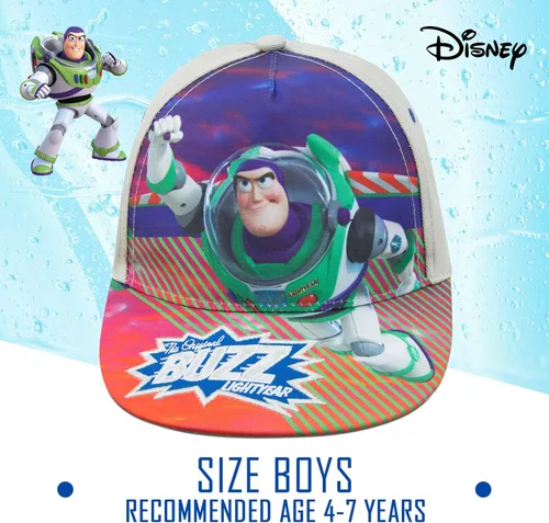 Vista 4 de Disney Pixar Toy Story 4 Buzz Lightyear - Gorra de béisbol para niños