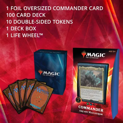 Vista 2 de Magic: The Gathering Ikoria: Juego completo de 5 mazos Lair of Behemoths Commander