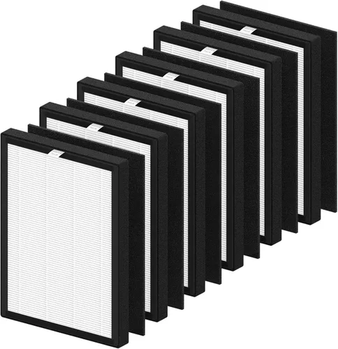 Vista 6 de Filtro de repuesto ProHEPA 9000 para VEVA ProHEPA 9000 Air Puri Fier, incluye 2 filtros y 6 filtros de carbono