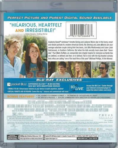 Vista 2 de The Kids Are All Right [Blu-ray]
