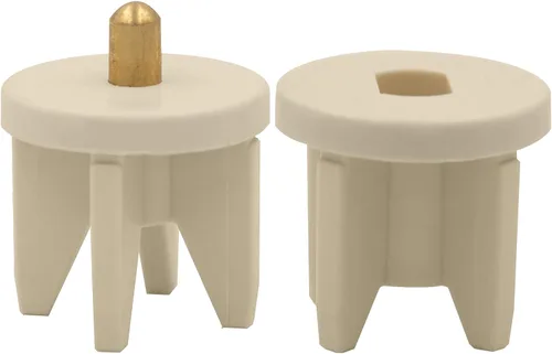 Vista 2 de Reemplazo universal de la persiana enrollable para exteriores e interiores (beige, enchufe de embrague de 1.102 in)