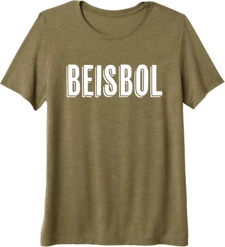 Vista 10 de Beisbol Baseball in Spanish Premium Tri-Blend T-Shirt